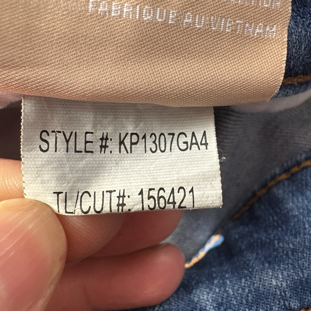 KUT from the Kloth‎ Naomi Girlfriend Jeans Plus Size 16W Stretch Straight Leg - Picture 11 of 11